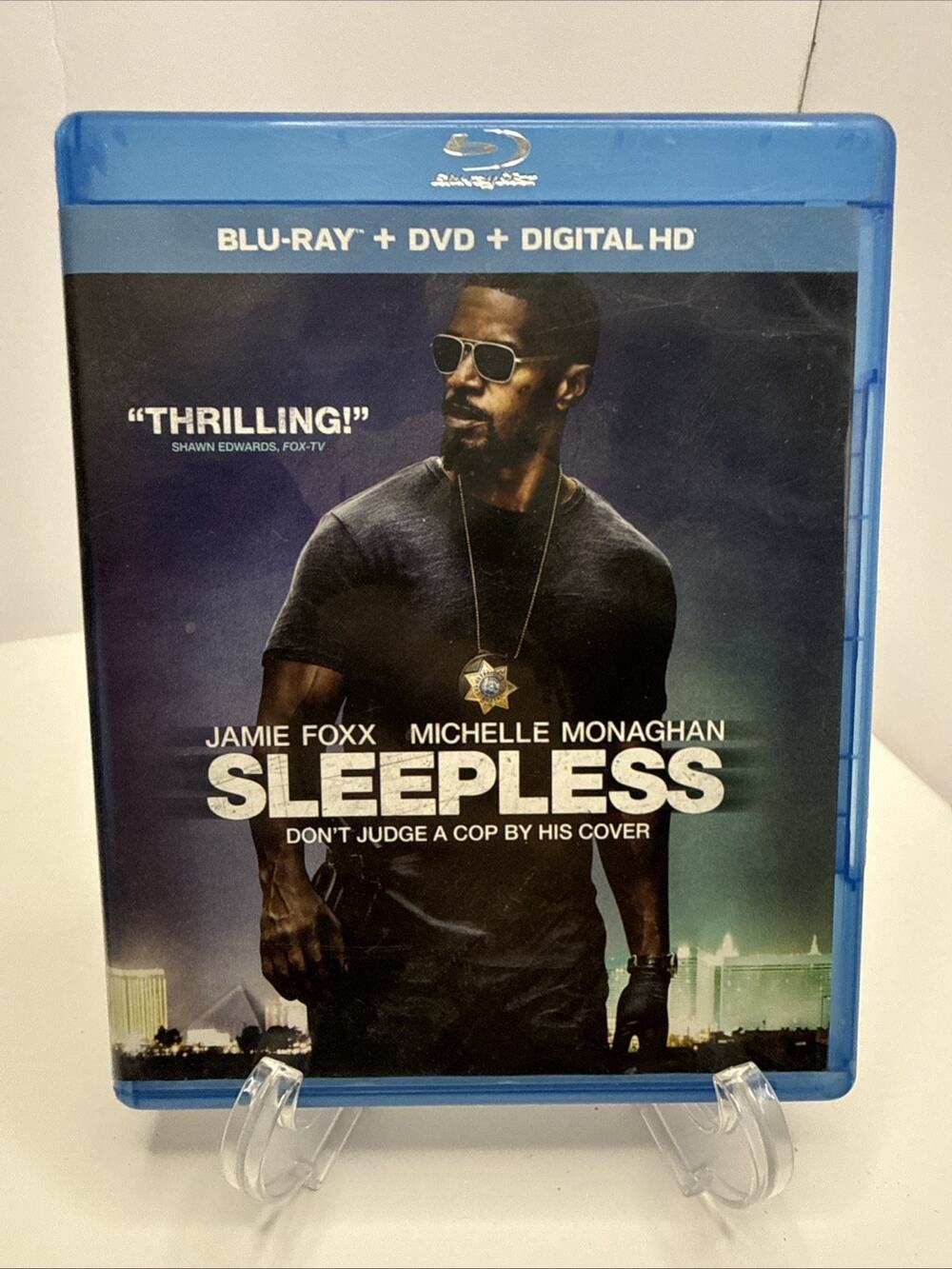 Sleepless Blu-Ray Jamie Foxx - No Digital